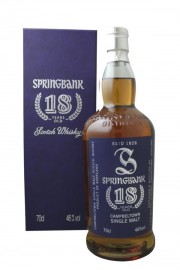 Springbank 18 Year Old Single Malt Whisky