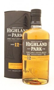 Highland Park 12 Year Old Single Island Malt Whisky
