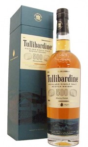 Tullibardine 500 Sherry Cask Finish Single Highland Malt Whisky