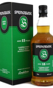 Springbank 15 Year Old Whisky