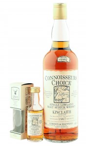 Kinclaith 1967, Gordon & MacPhail Connoisseurs Choice with Miniature