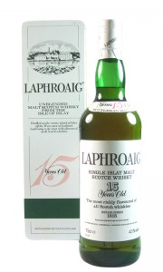 Laphroaig 15 Year Old Islay Malt, UK Edition with Tin