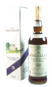 Macallan 1967 18 Year Old, Italian Import