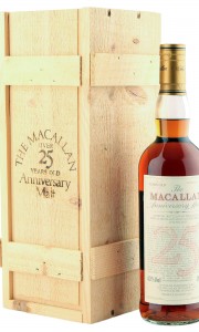 Macallan 1971 25 Year Old Anniversary Malt with Presentation Box