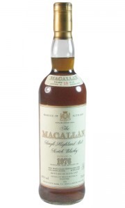 Macallan 1976 18 Year Old, French Import