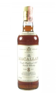 Macallan 8 Year Old, Italian Import