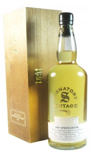 Springbank 1969 34 Year Old, Signatory Vintage Rare Reserve
