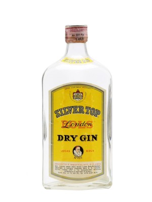 Bols Silver Top Dry Gin / Bottled 1960s
