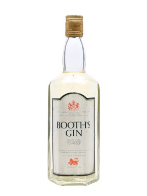 Booth's Dry Gin / Bottled 1970s