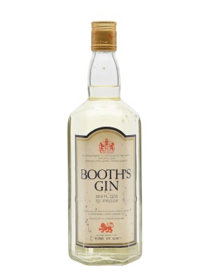 Booth's Gin / Bottled 1970s