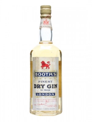 Booth's Finest Dry Gin / Bottled 1958