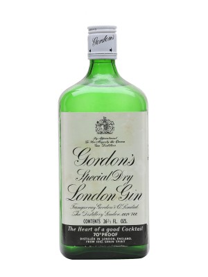 Gordon's London Dry Gin / Bottled 1970s