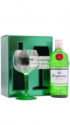 Tanqueray London Dry Glass Pack Gin