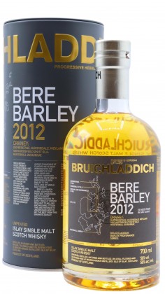 Bruichladdich Bere Barley Islay Single Malt 2012 10 year old