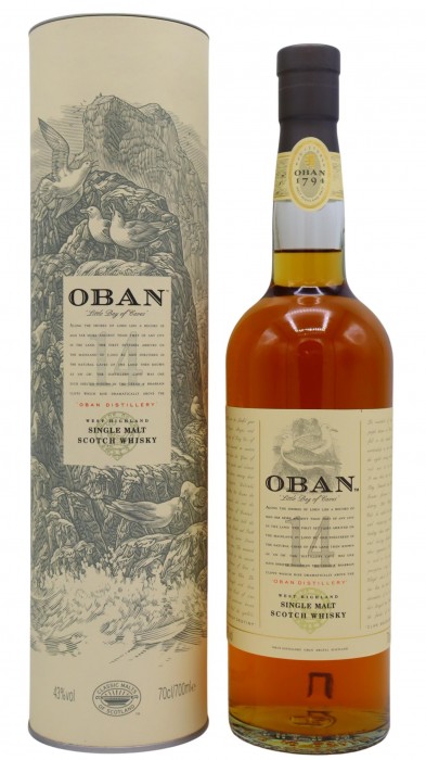Oban Highland Single Malt 14 años 