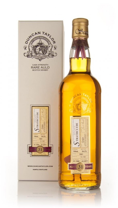 Strathclyde 31 Year Old 1980 Cask 1501 Rare Auld Duncan Taylor