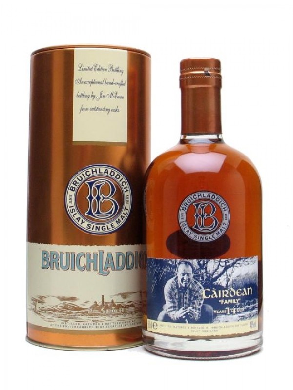 Bruichladdich 14 Year Old 'Cairdean Family'