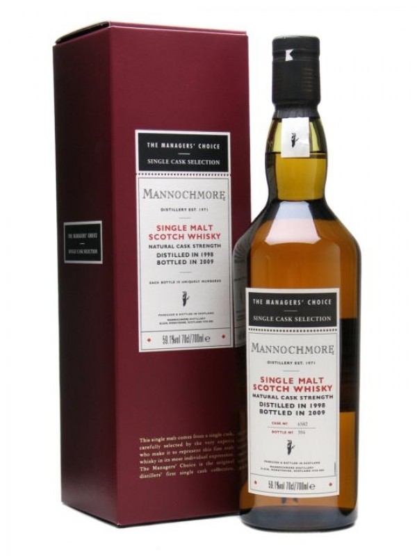 Mannochmore 1998 Managers' Choice Sherry Cask