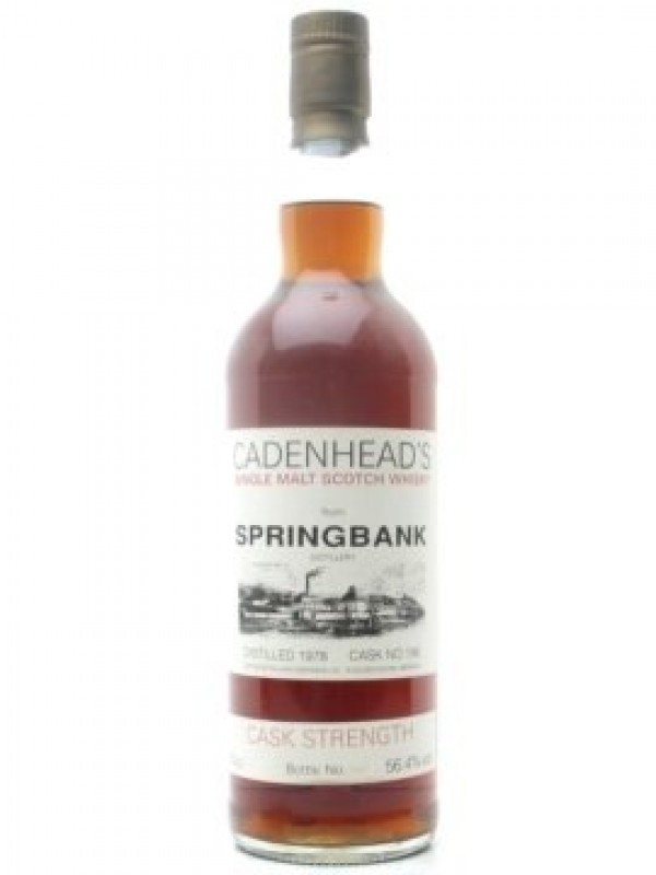 Springbank 1978 Sherry Cask Cadenhead's