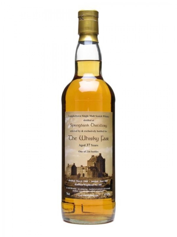 Springbank 1968 37 Year Old Independent Bottling