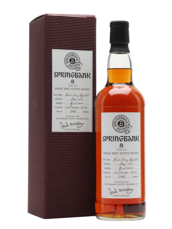 Springbank 1995 8 Year Old Fresh Sherry Hogshead