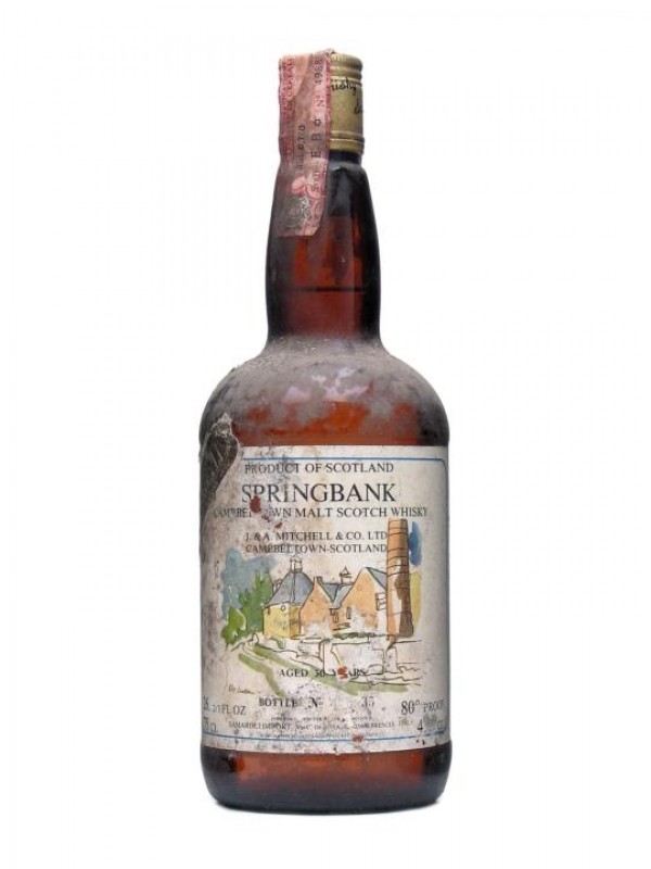 Springbank 30 Year Old Bottled 1980's Samaroli