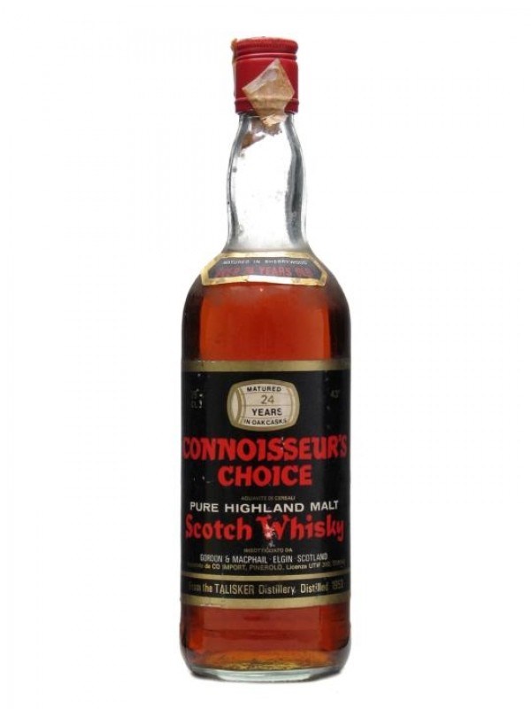 Talisker 1953 24 Year Old Sherrywood Connoisseurs Choice Gordon & Macphail