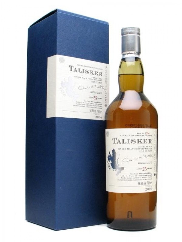Talisker 25 Year Old Bottled 2006