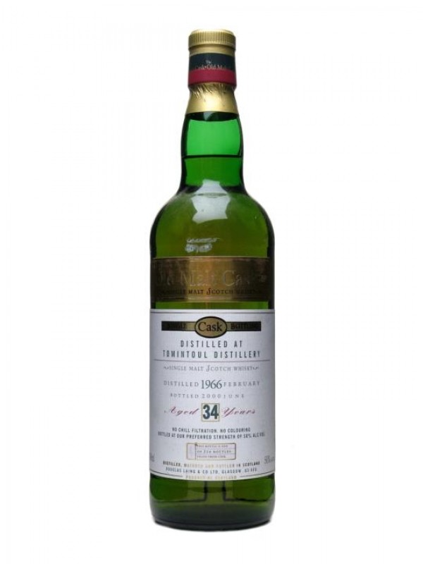 Tomintoul 1966 34 Year Old Douglas Laing Old Malt Cask