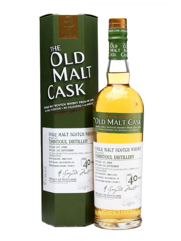 Tomintoul 1971 40 Year Old Old Malt Cask #7731 Douglas Laing