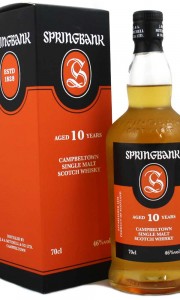 Springbank 10 Year Old Whisky