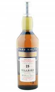 Hillside 1970 25 Year Old, Rare Malts Selection, 60.10% ABV