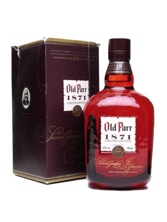 ウイスキー Old Parr 1871 Limited Edition 750ml Old Parr - 15 Year Old (1871 Edition) 75cl Whisky Auction | Whisky
